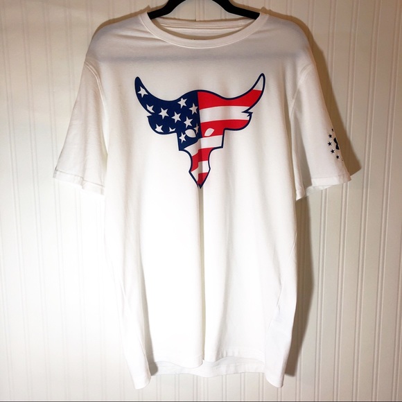 Under Armour Other - Under Armour X Project Rock Freedom Bull T-shirt